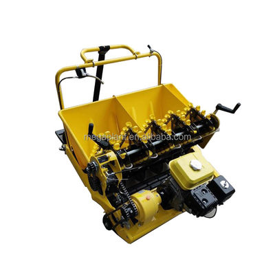 qualità  Farm high efficiency hand planter for diesel engine garlic/gasoline engine garlic seeder machine fabbrica