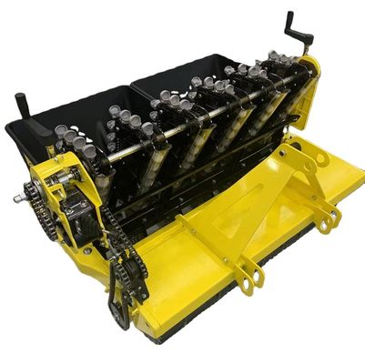 qualità  Garlic Planting Machine Tractor Mounted 6 Row Garlic Planter fabbrica